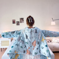 HKM-661907 Foldable Cartoon Animal Pattern Pillow - Multiple Sizes Available