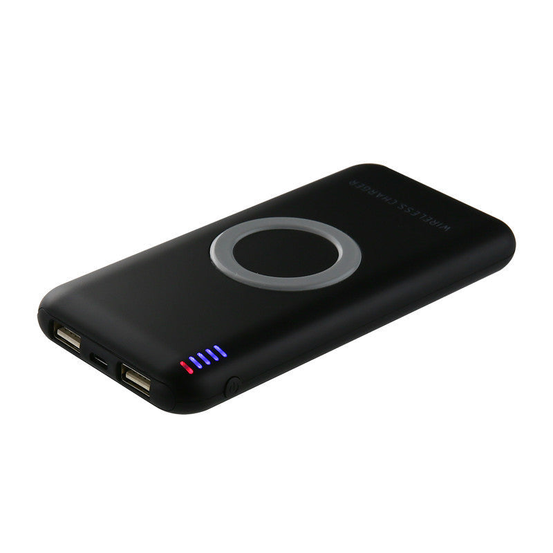 HKM-661971 Wireless Mobile Power Charger - B100, 2000mA Input, Black/White Options