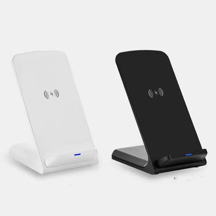 HKM-662099 30W Fast Charging Vertical Wireless Charger Desktop Stand - Available in Black and White