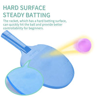 HKM-662163 Outdoor Table Tennis Racket Set for Kids - Plastic Ping Pong Toys, Ages 3+