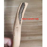 HKM-662163 Solid Wood Bird Stand Toy for Parrots - 20CM & 30CM Sizes Available
