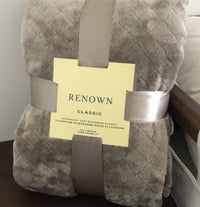 HKM-662227 Lightweight Coral Fleece Flannel Blanket for Office and Summer Use - Multiple Sizes Available
