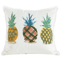 HKM-662291 Velvet Embroidered Throw Pillow Cover - Plush Cushion with Various Designs, 45x45 cm