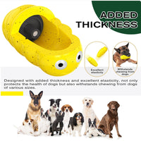 HKM-662675 Indestructible Squeaky Dog Chew Toys For Aggressive Chewers, Food Grade Material Dog Chew Toys, Tough Durable Dog Toys Medium