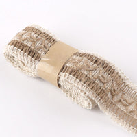 HKM-662739 Decorative Hemp Rope with Lace Trim for DIY and Craft Projects