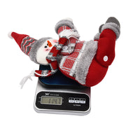 HKM-662867 Christmas Decorative Curtain Buckle - Santa Claus, Reindeer, Snowman Styles, Cloth Material