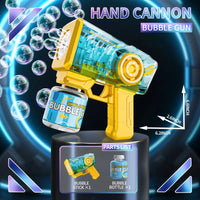 HKM-662867 Electric Automatic Bubble Maker - LED Light Outdoor Bubble Machine for Parties and Weddings