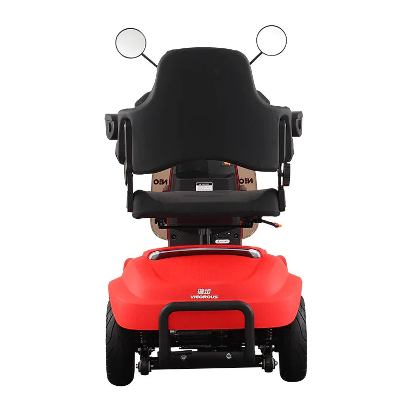 KTX-662931 VIGOROUS NEO 4 Wheel Mobility Scooter for Adults - Adjustable with Electric Magnetic Brake, Range Up to 60km