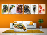 HKM-662995 Animal-Themed Retro Tin Wall Art for Cafe and Commercial Spaces - 20x30 cm