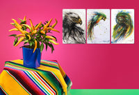 HKM-662995 Animal-Themed Retro Tin Wall Art for Cafe and Commercial Spaces - 20x30 cm