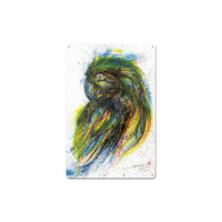 HKM-662995 Animal-Themed Retro Tin Wall Art for Cafe and Commercial Spaces - 20x30 cm