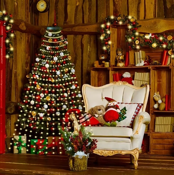 HKM-663187 Remote Controlled LED Christmas Light Strings - Colorful & Warm White Options, USB Powered Decorations