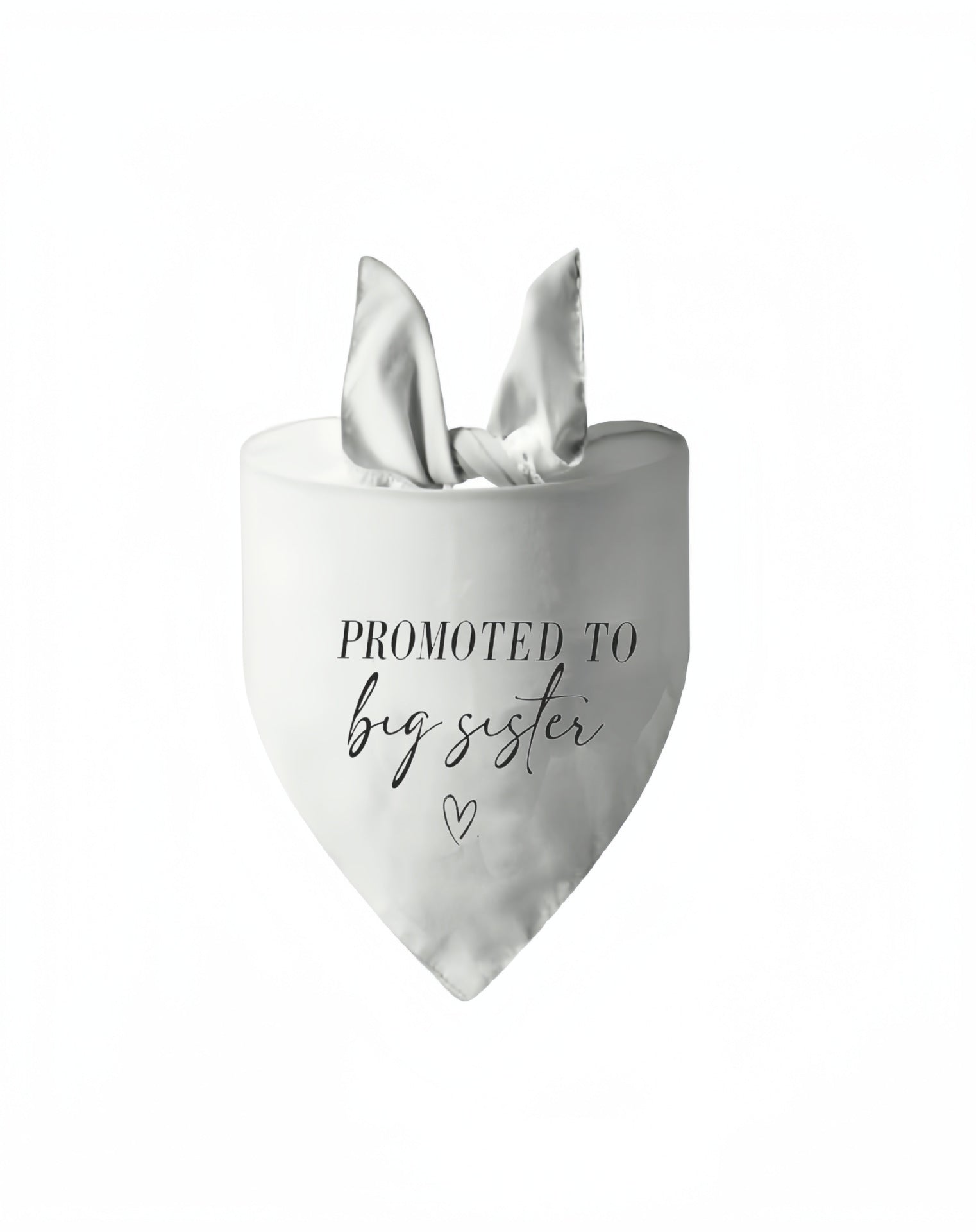HKM-663315 Triangular Wedding Pet Scarf with Letter Pattern, Polyester, Autumn Style, 42*42*62 cm