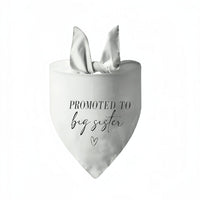 HKM-663315 Triangular Wedding Pet Scarf with Letter Pattern, Polyester, Autumn Style, 42*42*62 cm