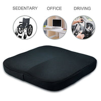 HKM-663443 Memory Foam Comfort Cushion - 40x40x6cm - High-Density Rebound Core with Soft Fabric Cover