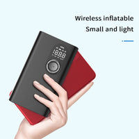 HKM-663443 Wireless Mini Tire Pump with USB Charging and Pressure Detection for Vehicles and Bicycles