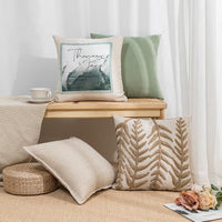HKM-663507 Modern Simple 45x45cm Polyester Fiber Pillow Cover