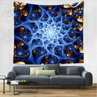 HKM-663763 Magic Forest Pattern Tapestry - 100% Polyester Fiber, 150 x 130 cm