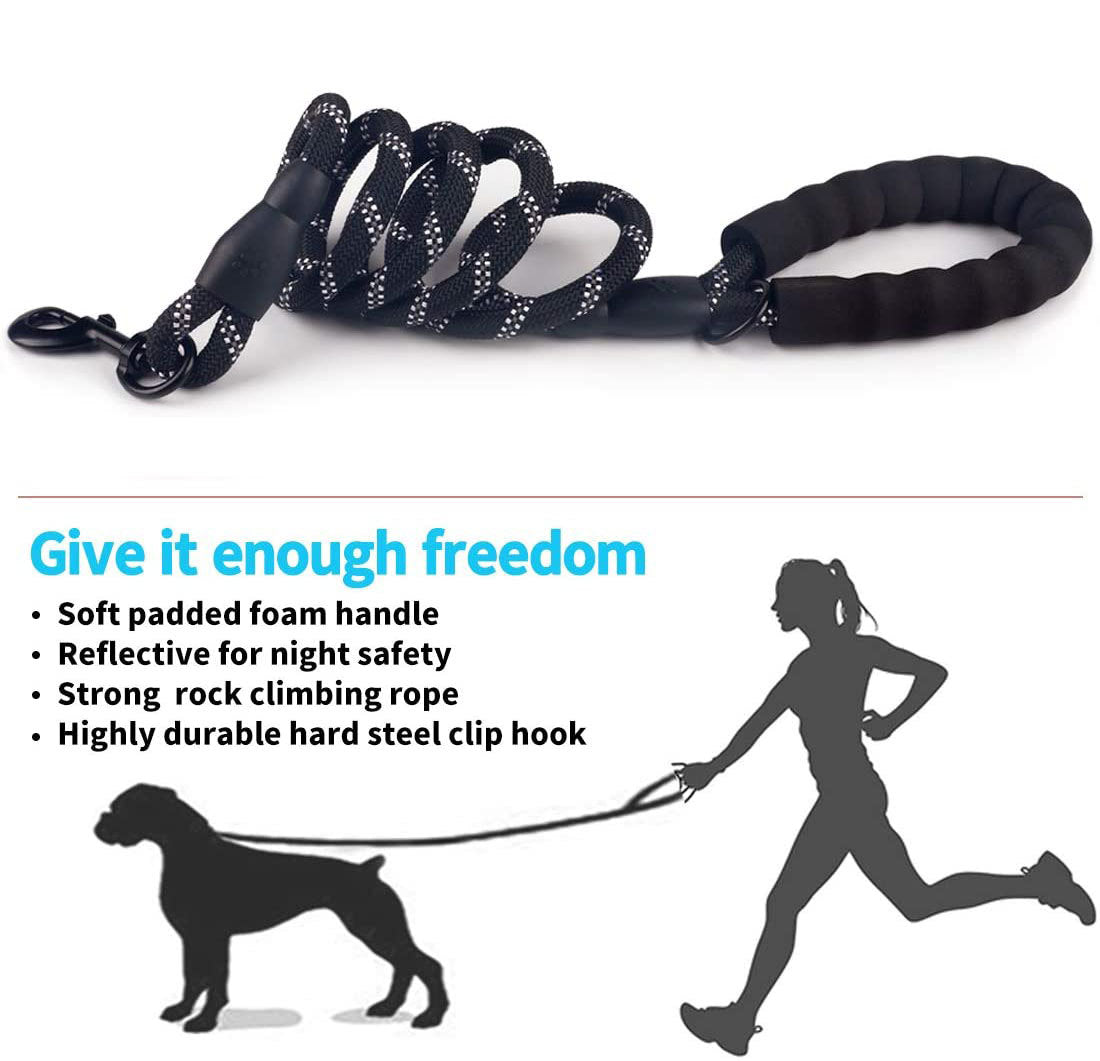 HKM-663763 Small Medium Sized Pet Dog Luminous Leash Chain Puppies