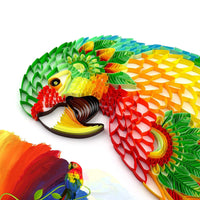 HKM-663891 Quilted Paper Painting Craft Kit with Custom and Colorful Quilling Paper