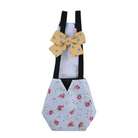 HKM-664083 Pet Diapers for Chickens, Ducks, and Geese - Polyester, Pink Rabbit, Purple Rabbit, Yellow Rabbit, XS to L