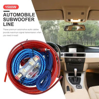 HKM-664403 RCA Audio Cable with Copper-Clad Aluminum for Car Stereo Subwoofer Amplification