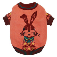 HKM-664467 Nordic Bunny Cotton Short Sweater for All Genders