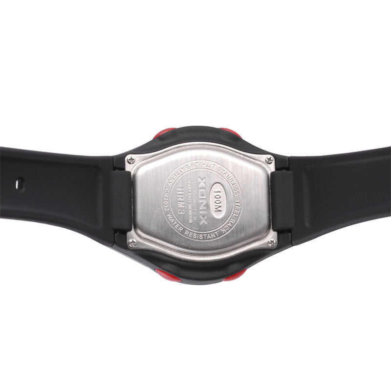 HKM-664723 Waterproof Electronic Watch with LED Display and Silicone Strap
