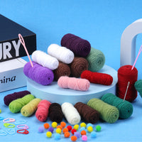 HKM-665043 Handmade DIY Plant Monster Crochet Wool Material Package