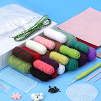 HKM-665043 Handmade DIY Plant Monster Crochet Wool Material Package