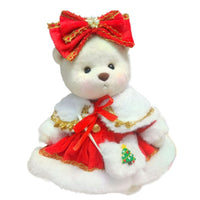 HKM-665171 30cm Plush Doll in Christmas Snowman Suit with Various Outfit Options