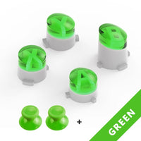 HKM-665235 Gamepad Button Replacement Set for Microsoft XBOX ONE - ABXY & Mushroom Heads in Multiple Colors