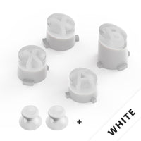 HKM-665235 Gamepad Button Replacement Set for Microsoft XBOX ONE - ABXY & Mushroom Heads in Multiple Colors
