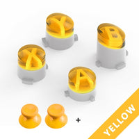 HKM-665235 Gamepad Button Replacement Set for Microsoft XBOX ONE - ABXY & Mushroom Heads in Multiple Colors