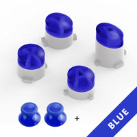 HKM-665235 Gamepad Button Replacement Set for Microsoft XBOX ONE - ABXY & Mushroom Heads in Multiple Colors