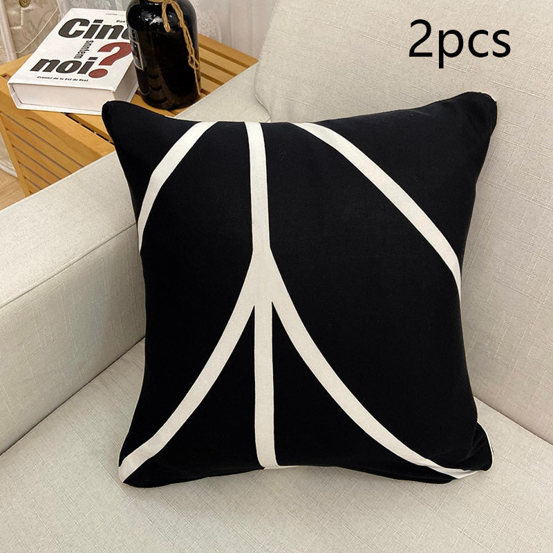 HKM-665427 Single-Sided Digital Printed Northern European Style Pillow Cover - 45x45cm Super Soft Short Plush Fabric