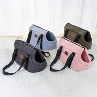 HKM-665555 Army Green, Pink, Blue, Dark Gray Oxford Cloth Pet Shoulder Bag for Dogs - Soft, Spacious, Multi-Size Options Available