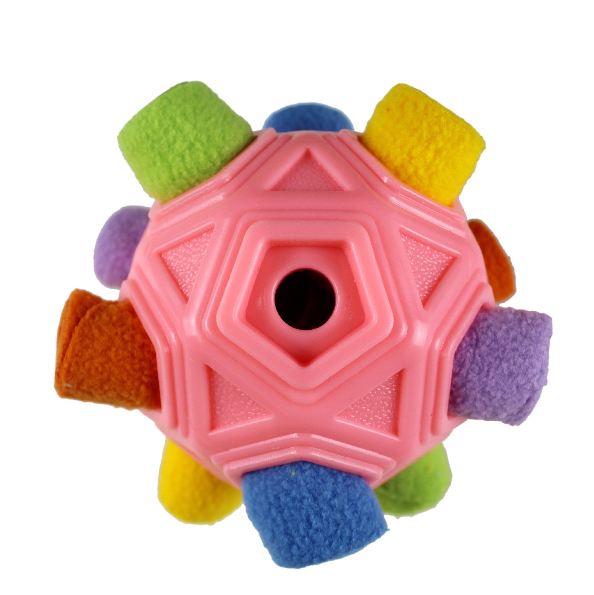 HKM-665811 Durable Bite-Resistant TPR Rubber Toy Ball for Dogs in Multiple Colors