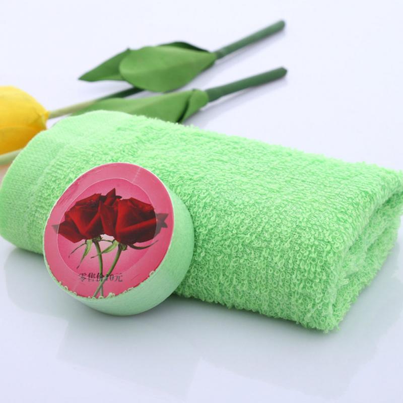 KTX-665939 Compressed Cotton Towel - 80% Cotton & 20% Polyester, Soft and Convenient for Everyday Use