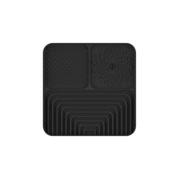 HKM-666131 Slow Food Mat For Dogs And Cats, Anti-choking Pad With Suction Cup, Square, Silicone, For Licking