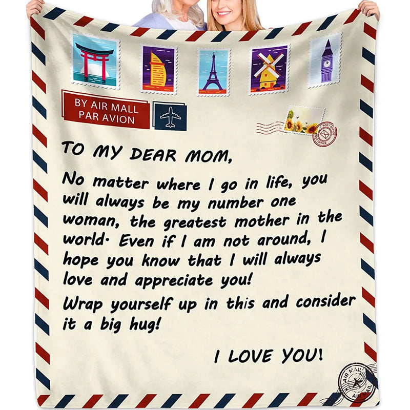 HKM-666195 Cozy Cartoon Flannel Blanket for All Seasons, Soft Polyester Material