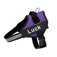 HKM-666707 Comfortable Nylon Dog Harness with Adjustable Chest Strap and Sturdy Handle for Outdoor Safety