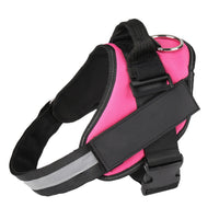 HKM-666707 Comfortable Nylon Dog Harness with Adjustable Chest Strap and Sturdy Handle for Outdoor Safety