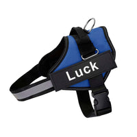 HKM-666707 Comfortable Nylon Dog Harness with Adjustable Chest Strap and Sturdy Handle for Outdoor Safety
