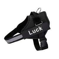 HKM-666707 Comfortable Nylon Dog Harness with Adjustable Chest Strap and Sturdy Handle for Outdoor Safety