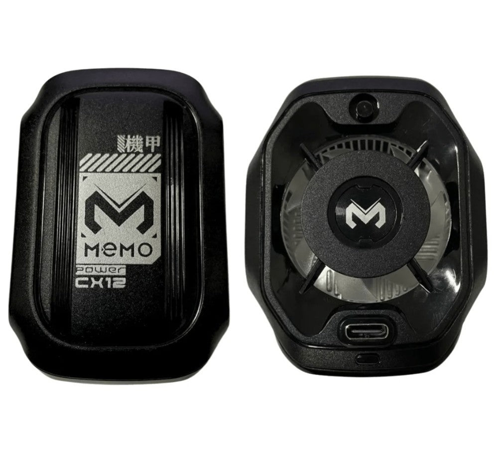 HKM-666771 Compact Smartphone Cooling Fan for Mobile Gaming – High-Efficiency Semiconductor Radiator with USB-C Charging and Secure Clamp Fit