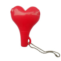 HKM-666899 Dual Output Heart-Shaped Headphone Splitter for 3.5mm Devices