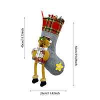 HKM-667283 Festive Christmas Stockings with Unique Designs for Holiday Decor