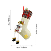 HKM-667283 Festive Christmas Stockings with Unique Designs for Holiday Decor