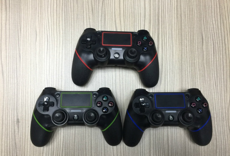 HKM-667539 Wireless Bluetooth Gamepad for PS4 - Vibration Enabled, USB Interface, Durable ABS Material